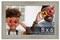 8x6 Wide Barnwood Picture Frame with UV-Resistant Acrylic & Acid Free Backing, Available in 6 Paint Finishes - Grey, Brown, White, and Black